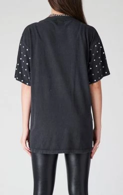 FURST OF A KIND VINTAGE ALLOVER STUDDED TEE