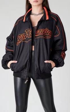 FURST OF A KIND VINTAGE SPORTS VINTAGE ZIP UP WINDBREAKER JACKET