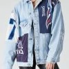 FURST OF A KIND VINTAGE SPLICED PATCHWORK DENIM JACKET