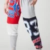 FURST OF A KIND VINTAGE SPLICED PATCHWORK SWEATPANTS VINTAGE NFL 1 FURST OF A KIND VINTAGE SPLICED PATCHWORK SWEATPANTS VINTAGE NFL