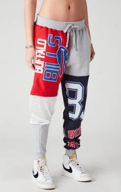 FURST OF A KIND VINTAGE SPLICED PATCHWORK SWEATPANTS VINTAGE NFL