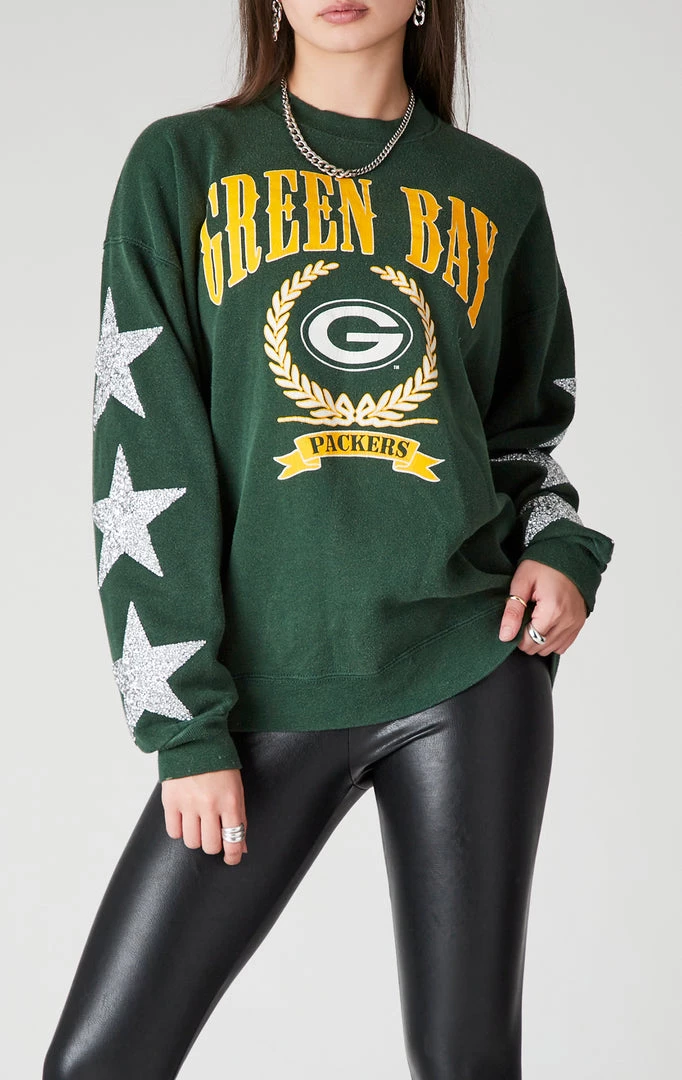 FURST OF A KIND VINTAGE SILVER STAR PATCH SWEATSHIRT VINTAGE NFL 3 FURST OF A KIND VINTAGE SILVER STAR PATCH SWEATSHIRT VINTAGE NFL