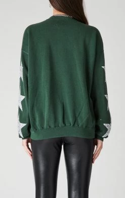 FURST OF A KIND VINTAGE SILVER STAR PATCH SWEATSHIRT VINTAGE NFL