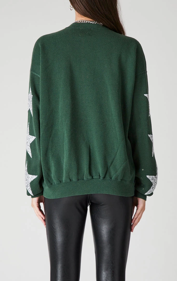 FURST OF A KIND VINTAGE SILVER STAR PATCH SWEATSHIRT VINTAGE NFL 4 FURST OF A KIND VINTAGE SILVER STAR PATCH SWEATSHIRT VINTAGE NFL