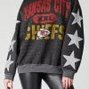 FURST OF A KIND SALE VINTAGE OVERDYE STAR PATCH SWEATSHIRT