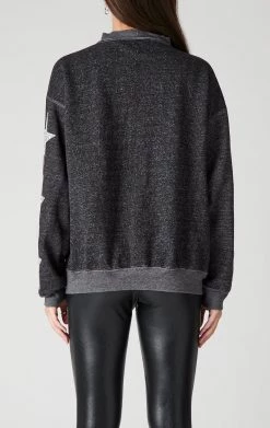 FURST OF A KIND SALE VINTAGE OVERDYE STAR PATCH SWEATSHIRT