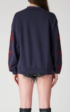 FURST OF A KIND VINTAGE RED STAR PATCH SWEATSHIRT