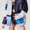 FURST OF A KIND VINTAGE SPLICED PATCHWORK ZIP UP HOODIE 1 FURST OF A KIND VINTAGE SPLICED PATCHWORK ZIP UP HOODIE