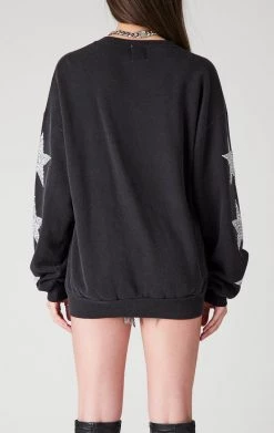 FURST OF A KIND VINTAGE SILVER STAR PATCH SWEATSHIRT VINTAGE NFL