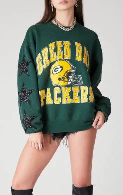 FURST OF A KIND SALE VINTAGE BLACK STAR PATCH SWEATSHIRT