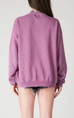 FURST OF A KIND VINTAGE PURPLE OVERDYE SWEATSHIRT