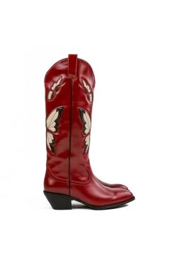 LF Official Shop 20 FESTIVAL JEFFREY CAMPBELL FLY-AWAY WESTERN BOOT