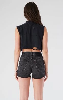 FURST OF A KIND FESTIVAL VINTAGE DANGLING CHAIN SLEEVELESS TEE 8 FURST OF A KIND FESTIVAL VINTAGE DANGLING CHAIN SLEEVELESS TEE