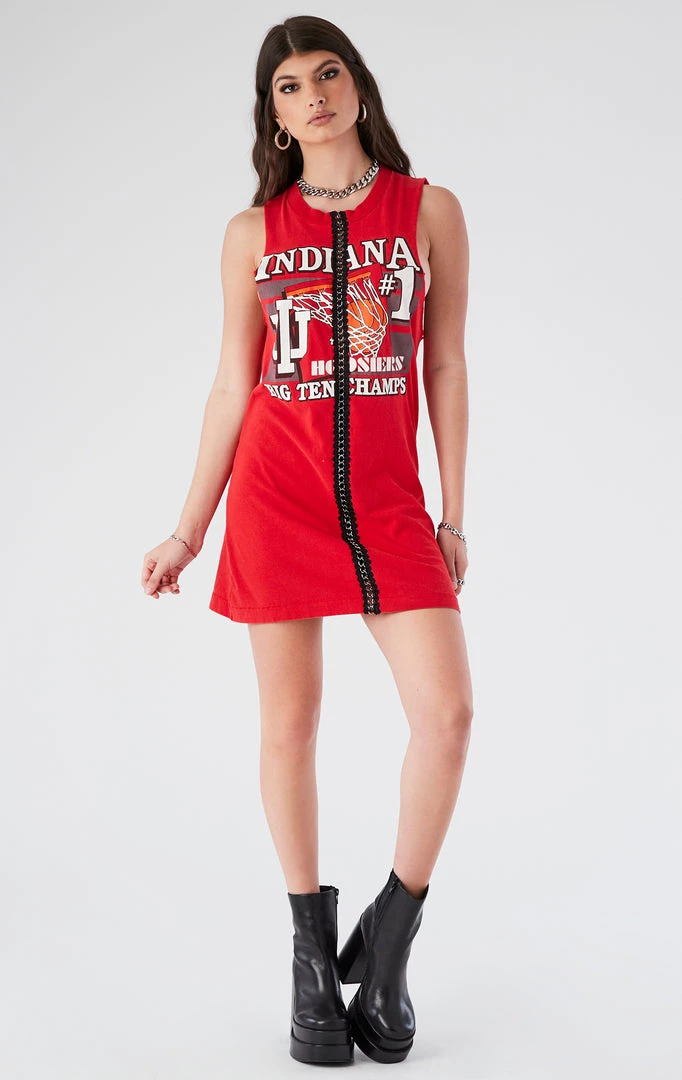 FURST OF A KIND VINTAGE CHAIN TRIM SLEEVELESS DRESS 3 FURST OF A KIND VINTAGE CHAIN TRIM SLEEVELESS DRESS