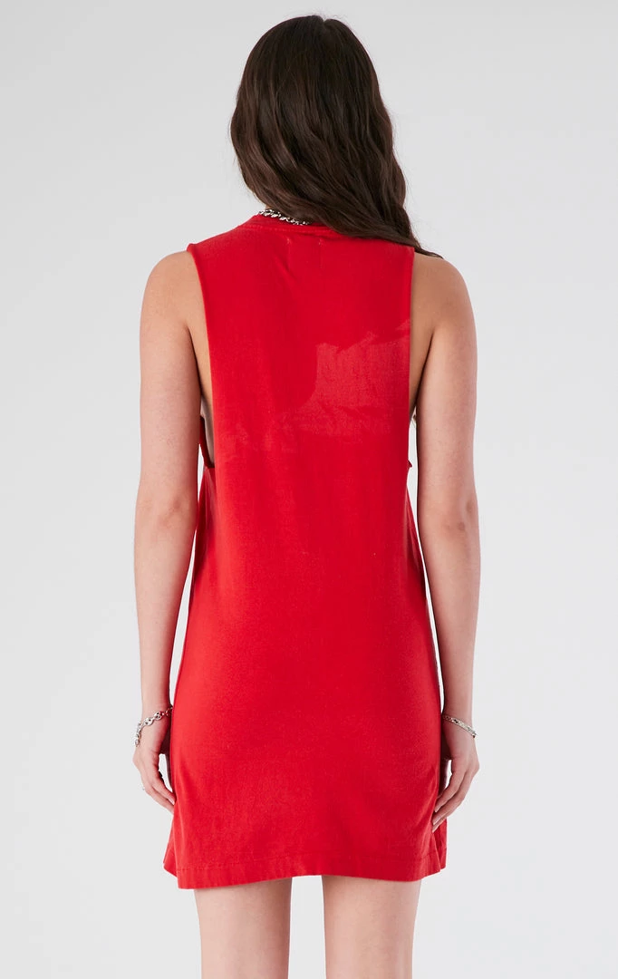 FURST OF A KIND VINTAGE CHAIN TRIM SLEEVELESS DRESS 6 FURST OF A KIND VINTAGE CHAIN TRIM SLEEVELESS DRESS