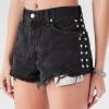 FURST OF A KIND VINTAGE STUD SIDE DENIM SHORTS FESTIVAL