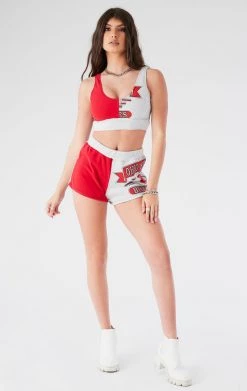 FURST OF A KIND VINTAGE COLLEGE VINTAGE SPLICED TANK AND SHORT SET