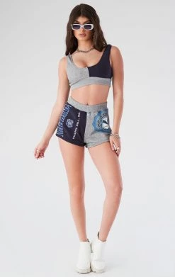 FURST OF A KIND VINTAGE COLLEGE VINTAGE SPLICED TANK AND SHORT SET