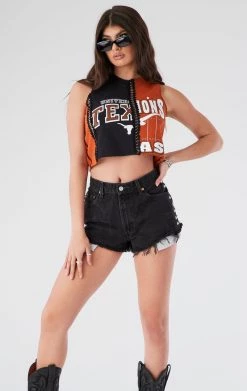 FURST OF A KIND VINTAGE SPLICED CHAIN SLEEVELESS TEE