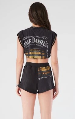 FURST OF A KIND VINTAGE SPLICED CHAIN TRIM TEE AND SHORT SET