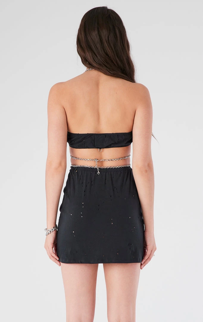 FURST OF A KIND VINTAGE CUT OUT CHAIN HALTER DRESS 5 FURST OF A KIND VINTAGE CUT OUT CHAIN HALTER DRESS