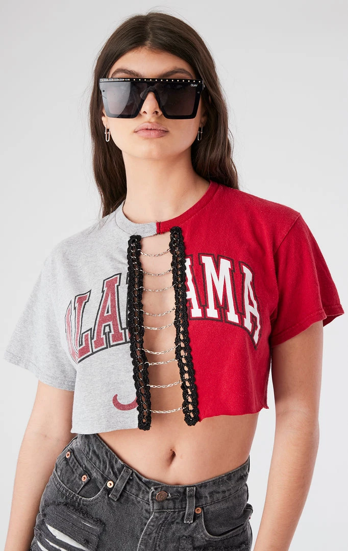 FURST OF A KIND VINTAGE SPLICED CHAIN LADDER TEE VINTAGE CHAINS 4 FURST OF A KIND VINTAGE SPLICED CHAIN LADDER TEE VINTAGE CHAINS