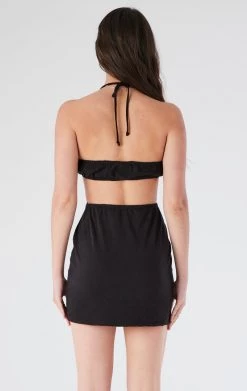 FURST OF A KIND VINTAGE CUT OUT HALTER DRESS VINTAGE DRESSES