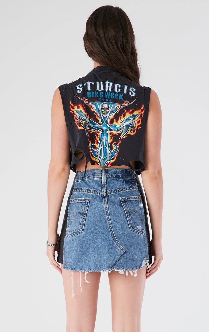 FURST OF A KIND VINTAGE DANGLING CHAIN SLEEVELESS TEE 5 FURST OF A KIND VINTAGE DANGLING CHAIN SLEEVELESS TEE