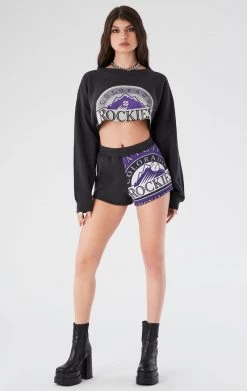 FURST OF A KIND REWORKED SETS VINTAGE SWEATSHIRT AND SHORT SET