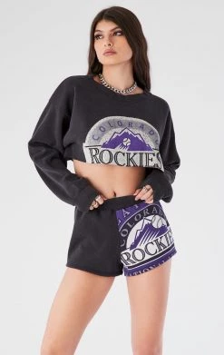 FURST OF A KIND REWORKED SETS VINTAGE SWEATSHIRT AND SHORT SET