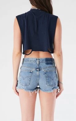 FURST OF A KIND VINTAGE DANGLING CHAIN SLEEVELESS TEE