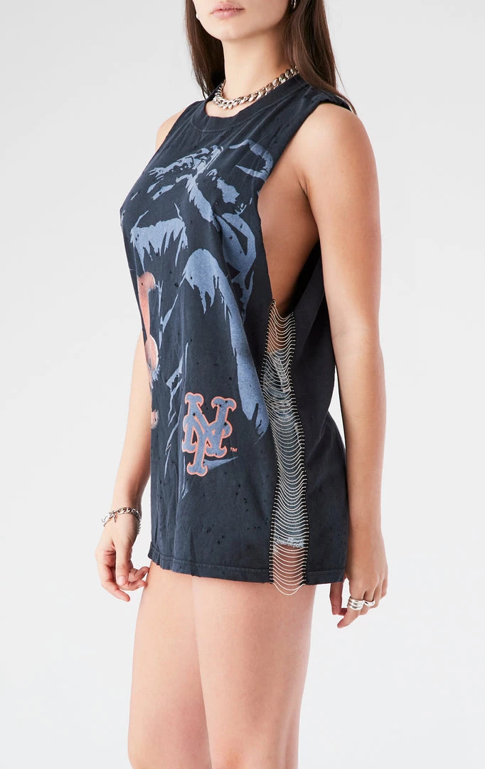 FURST OF A KIND VINTAGE CHAIN LADDER SIDE SLEEVELESS TEE VINTAGE SPORTS 4 FURST OF A KIND VINTAGE CHAIN LADDER SIDE SLEEVELESS TEE VINTAGE SPORTS