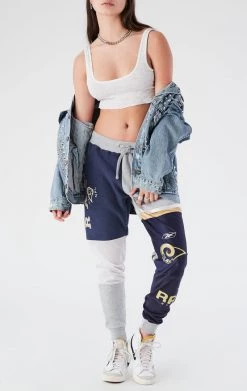 FURST OF A KIND VINTAGE SPLICED PATCHWORK SWEATPANTS VINTAGE NFL