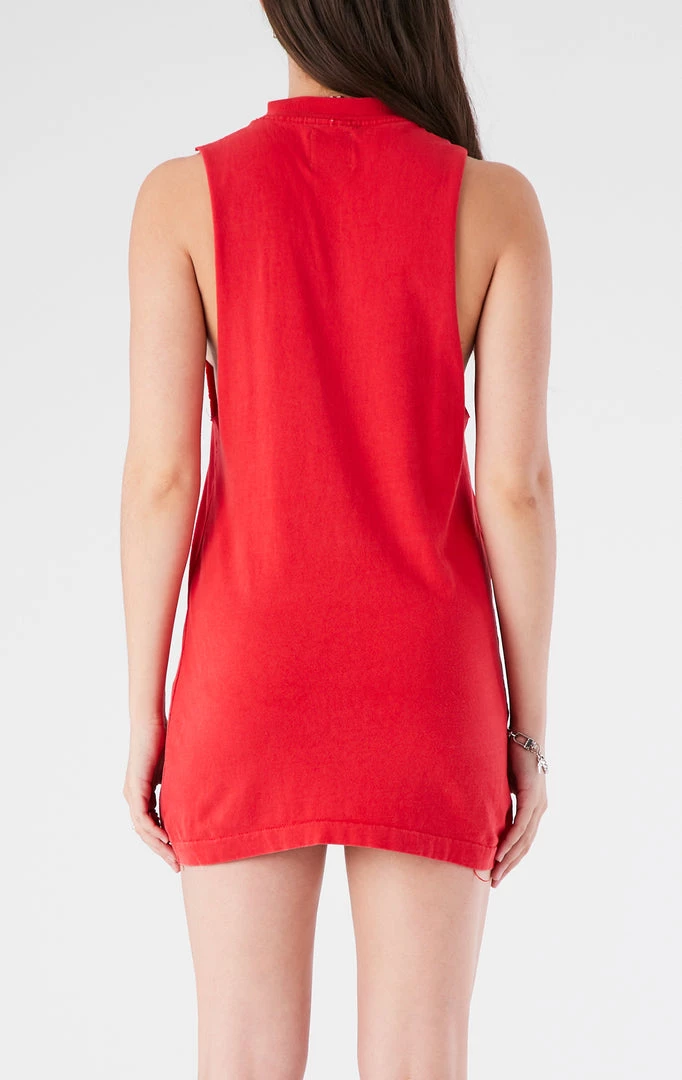 FURST OF A KIND VINTAGE CHAINS VINTAGE CHAIN TRIM SLEEVELESS DRESS 4 FURST OF A KIND VINTAGE CHAINS VINTAGE CHAIN TRIM SLEEVELESS DRESS