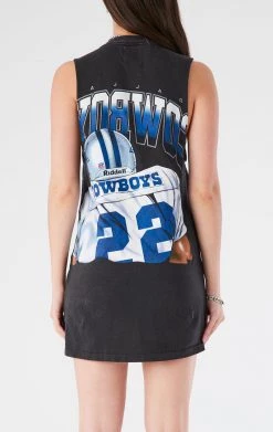 FURST OF A KIND VINTAGE CHAIN TRIM SLEEVELESS DRESS