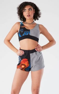 FURST OF A KIND VINTAGE SPLICED TANK AND SHORT SET VINTAGE NFL