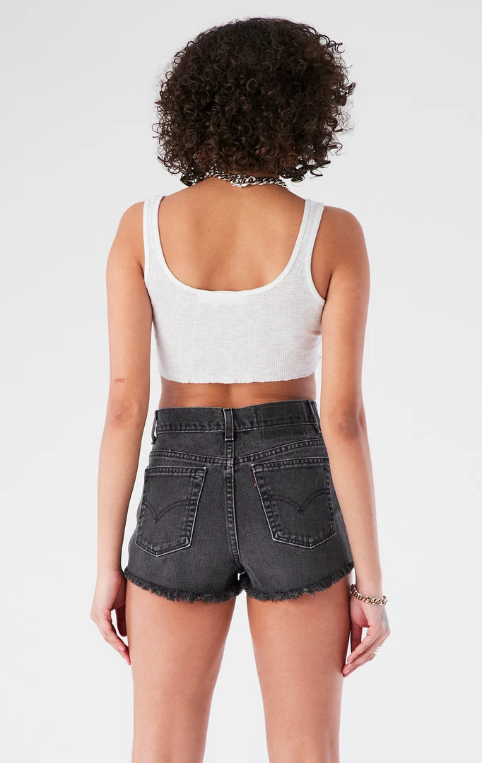 FURST OF A KIND VINTAGE JERSEY PATCH DENIM SHORTS VINTAGE DENIM SHORTS 5 FURST OF A KIND VINTAGE JERSEY PATCH DENIM SHORTS VINTAGE DENIM SHORTS