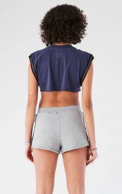 FURST OF A KIND VINTAGE SPLICED CHAIN TRIM TEE AND SHORT SET 7 FURST OF A KIND VINTAGE SPLICED CHAIN TRIM TEE AND SHORT SET