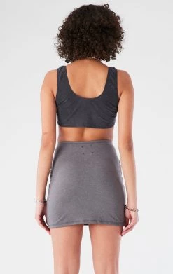 FURST OF A KIND VINTAGE WATERFALL CHAIN FRONT SKIRT