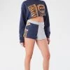 FURST OF A KIND VINTAGE COLLEGE VINTAGE SWEATSHIRT AND SHORT SET