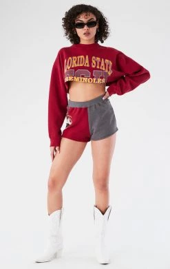 FURST OF A KIND VINTAGE SWEATSHIRT AND SHORT SET