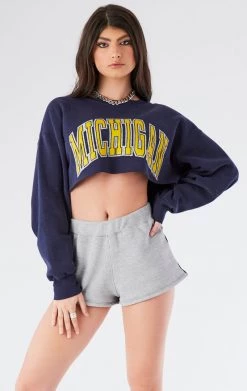 FURST OF A KIND VINTAGE SWEATSHIRT AND SHORT SET VINTAGE COLLEGE