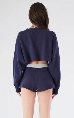 FURST OF A KIND VINTAGE SWEATSHIRT AND SHORT SET VINTAGE COLLEGE