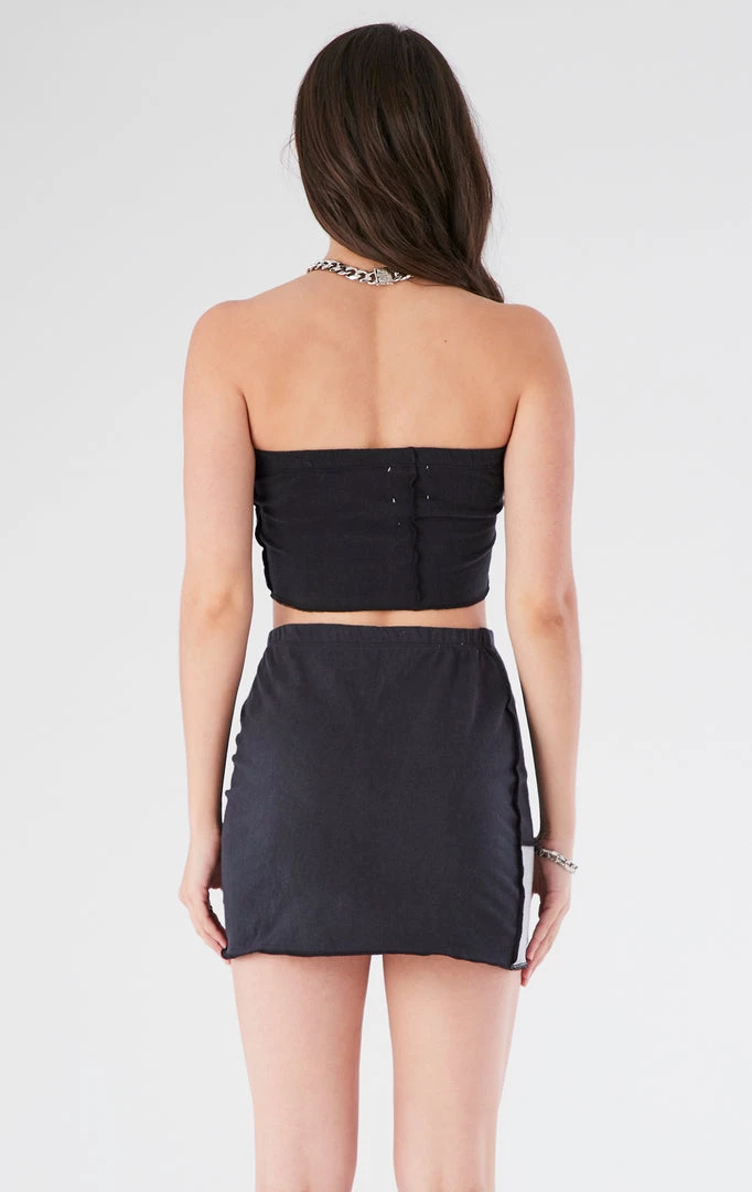 FURST OF A KIND VINTAGE SPORTS VINTAGE SPLICED TUBE TOP AND SKIRT SET 6 FURST OF A KIND VINTAGE SPORTS VINTAGE SPLICED TUBE TOP AND SKIRT SET