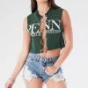 FURST OF A KIND VINTAGE CHAIN LACE UP SLEEVELESS TEE VINTAGE CHAINS 2 FURST OF A KIND VINTAGE CHAIN LACE UP SLEEVELESS TEE VINTAGE CHAINS