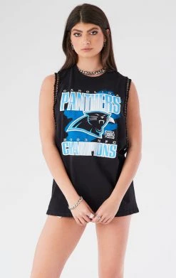 FURST OF A KIND VINTAGE CHAIN TRIM SLEEVELESS TEE