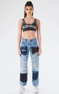 FURST OF A KIND VINTAGE MULTI PATCH DENIM JEAN FESTIVAL