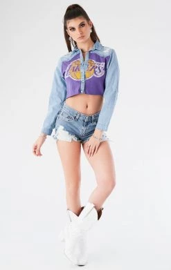 FURST OF A KIND VINTAGE TEE PANEL CHAMBRAY