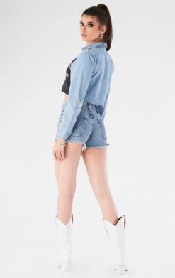 FURST OF A KIND VINTAGE TEE PANEL CHAMBRAY VINTAGE SPORTS