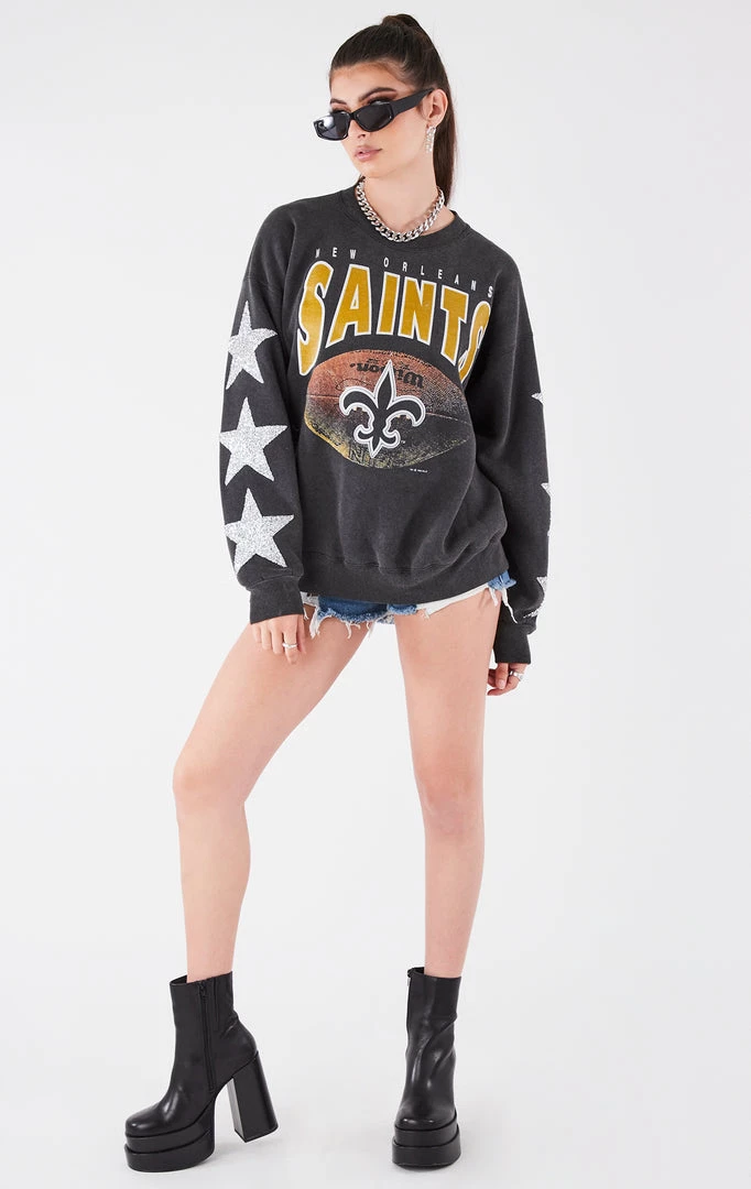 FURST OF A KIND VINTAGE SILVER STAR PATCH SWEATSHIRT VINTAGE NFL 3 FURST OF A KIND VINTAGE SILVER STAR PATCH SWEATSHIRT VINTAGE NFL